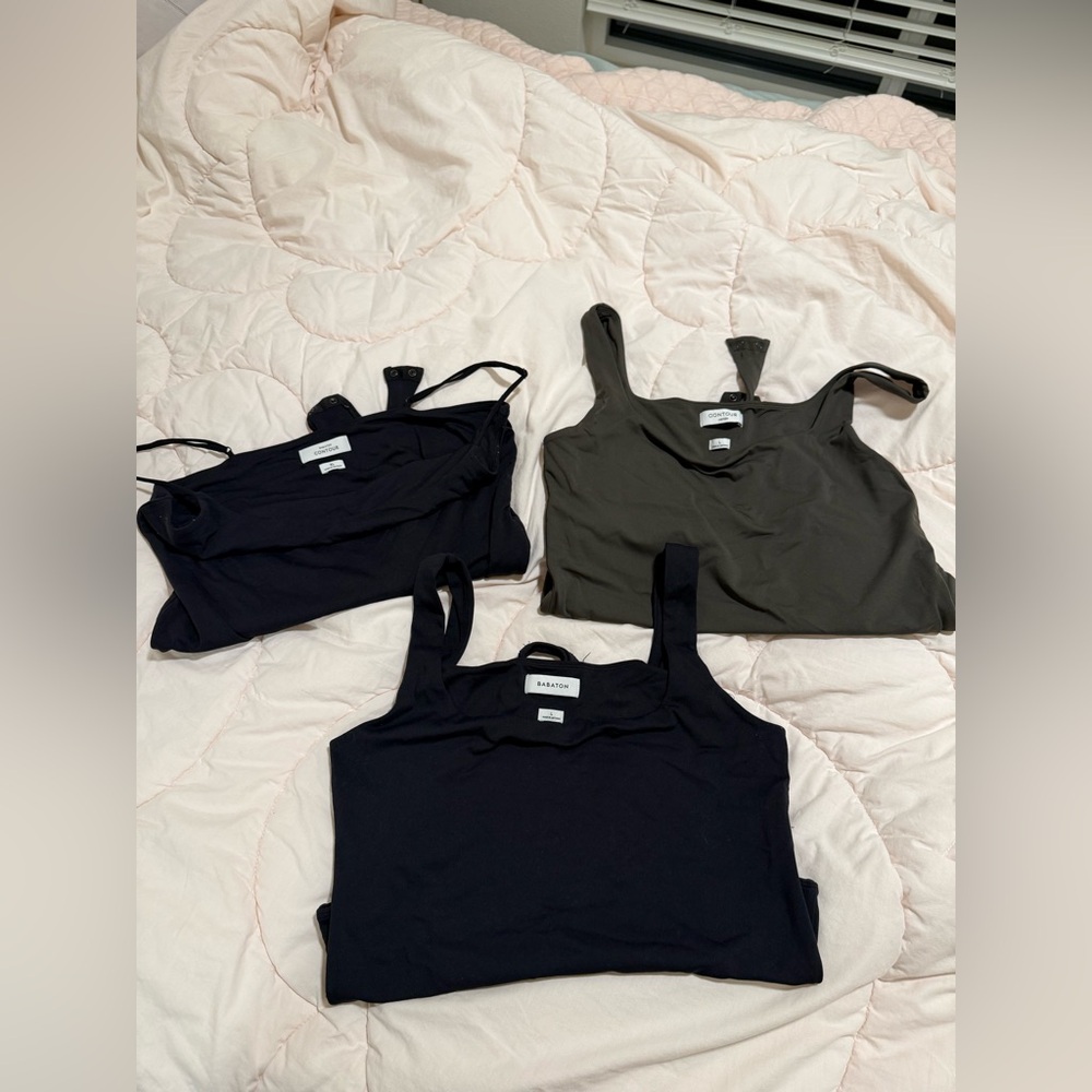Aritzia- contour & babaton 3 piece bundle bodysuit